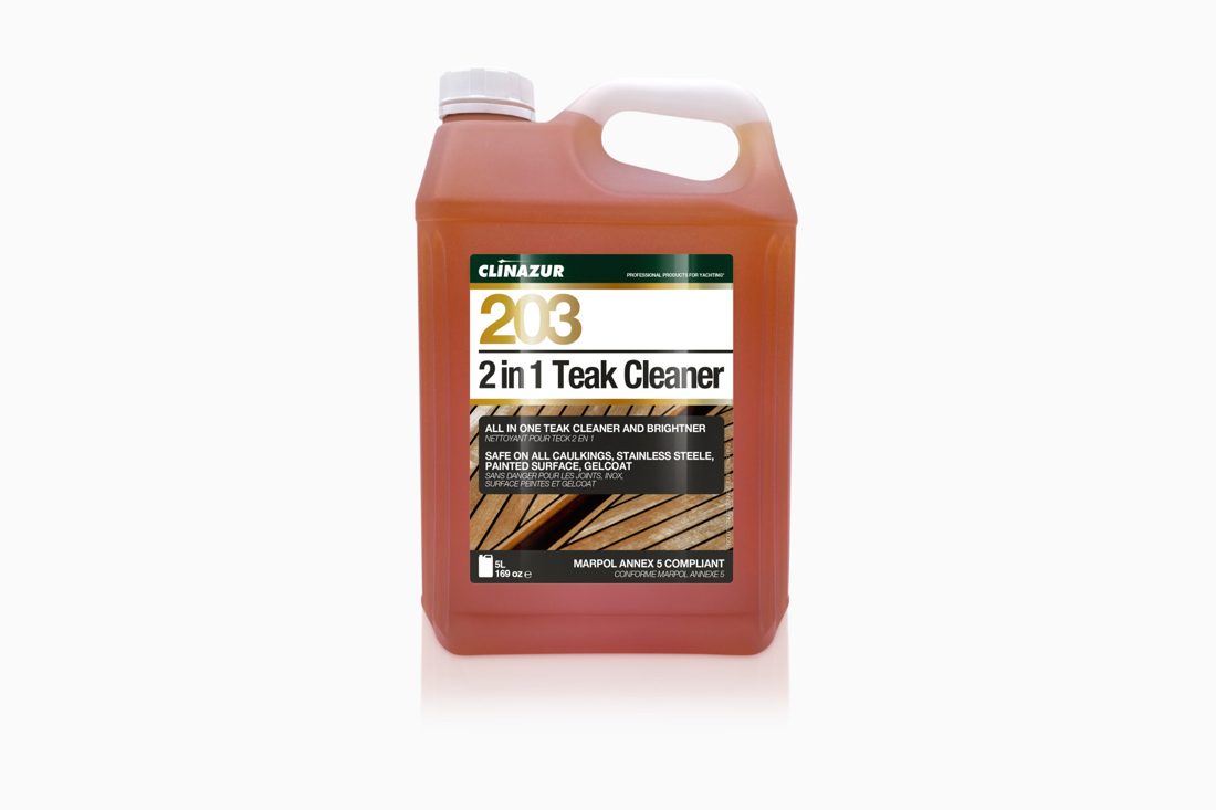 2 in 1 Teak cleaner