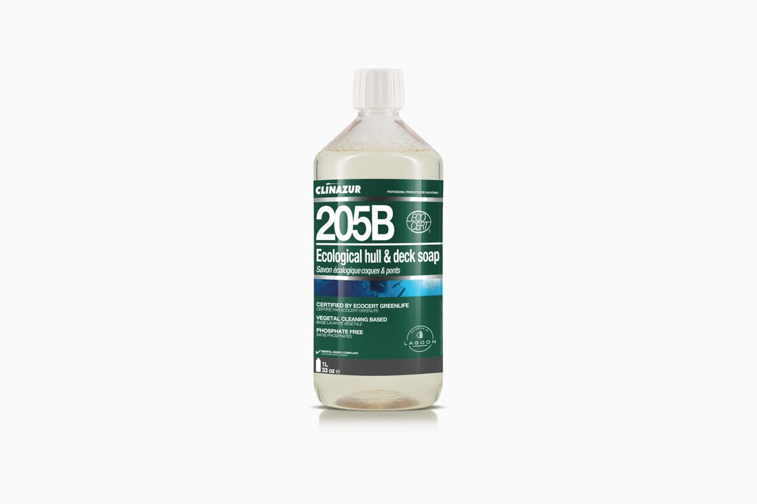 Ecological hull & deck soap