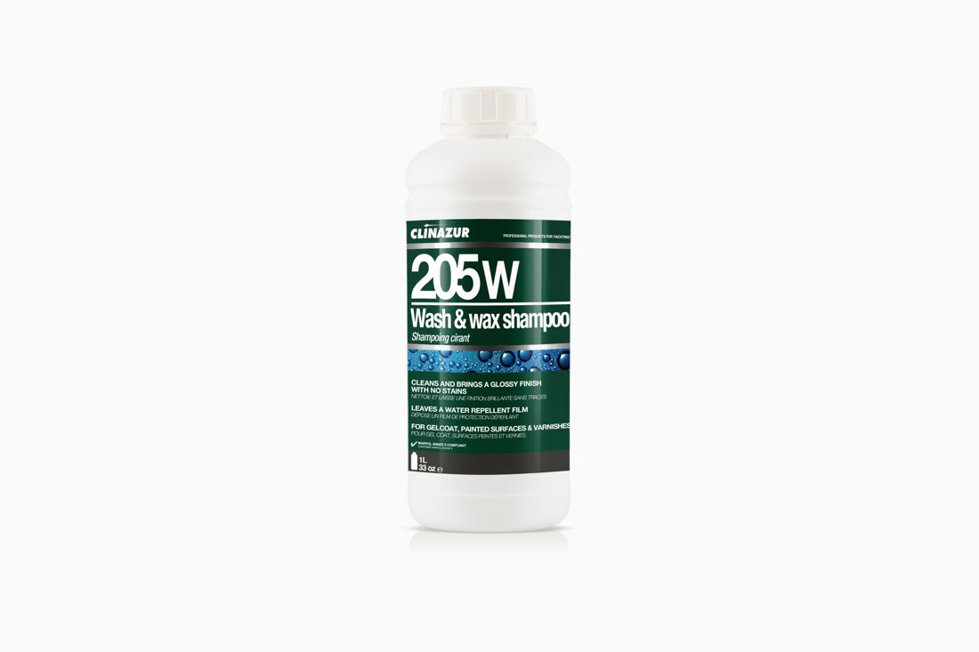 Wash and wax shampoo