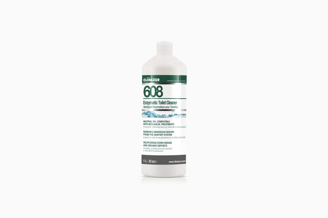 Enzymatic toilet cleaner