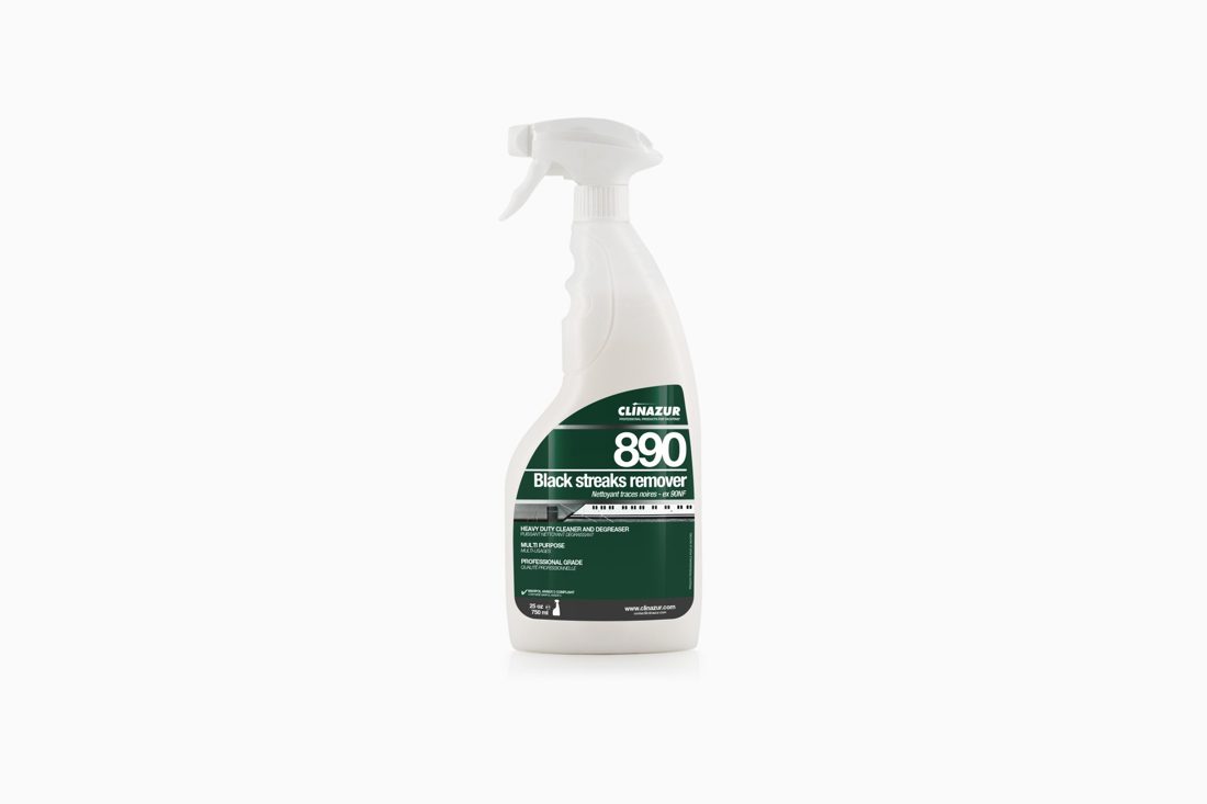 Black streaks remover
