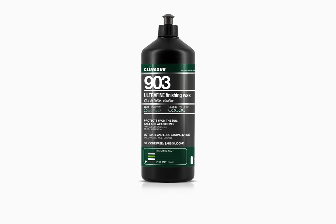 Ultrafine finishing wax