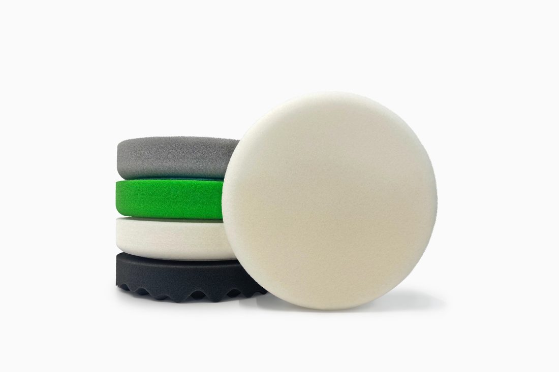 White medium  soft foam pad