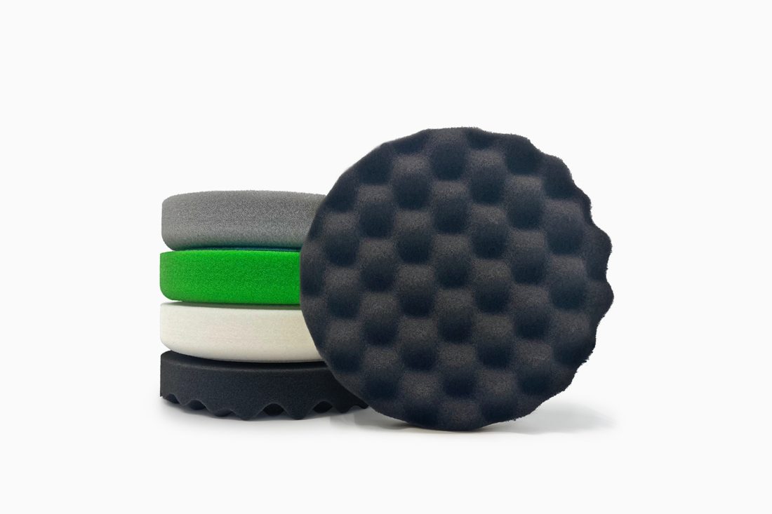 Black soft foam pad